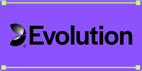 Evolution logo on Rockstar Casino (rockstarcasino.eu.com)